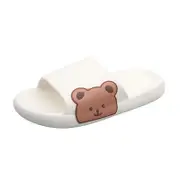 Nevenka Cute Cloud Slippers Thick Sole Non Slip Slide Sandals for Outdoor-G