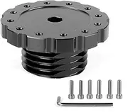 Aluminum Steering Wheel Adapter | Simulation Racing Game Steering Wheel Adapter,Quick Release Hub Accessory, System