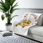 Stay Groovy Sherpa Fleece Blanket