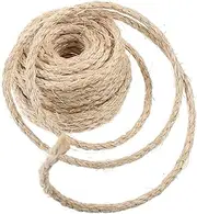 VILLFUL 1 Roll Sturdy Scratching Rope Cuttable Scratching Rope Daily Use Cat Tree Rope Sturdy Cat Tree Rope Daily Use Scratching Rope Replaceable Scratching Rope Replaceable Rope