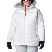 New! Columbia Bird Mountain Insulated Jacket in white Women's, size plus 3X