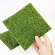 Artificial Grass Tiles 30cm Square Green Garden/Indoor Synthetic Turf Green