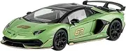 Decorative Car Model 1:18 for Aventador SVJ63 Alloy Car Models Gift Souvenirs Desktop Decoration Christmas Decoration Perfect for Gifting(Green)