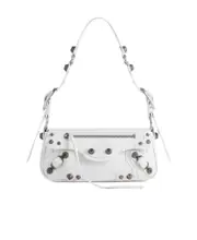 Balenciaga Le Cagole XS Sling Bag One size White