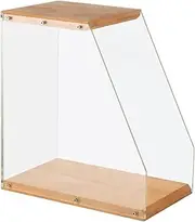 Vinyl Record Storage Classic Acrylic LP Record Crate for Books Magzines Home