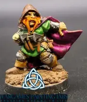 Painted Heroes RPG Dwarf Rogue set for D&D Pathfinder collection miniatures