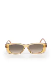 SS24 Yellow DiorHighlight S2I Rectangle Sunglasses