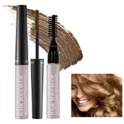 Root Touch Up Dark Brown, Waterproof Grey Hair Cover Up Beard Dye Hair Mascara Root Cover Up Sweatproof Long-Lasting