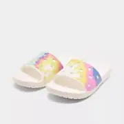 Crocs Classic Slide Tie Dye Tiedye Graphic Sz 9 Men's 206520-94S