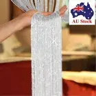 Net Door Fly Screen Hanging Beaded Curtains Glitter String Curtain Screen Panel