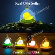 Rechargeable Dimmable Touch Control Portable Night Light Birdcage LED Lamp