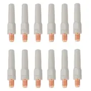 Essential 12PCS Non Welding Torch Tips Compatible with For 15AK 40*0 8mm