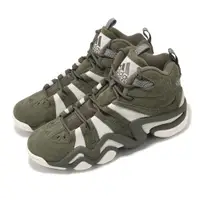 在飛比找ETMall東森購物網優惠-adidas 籃球鞋 Crazy 8 男鞋 橄欖綠 米白 麂