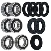 NICHE Wheel Bearing Seal Kit for Polaris RZR 170 Honda CTX1300 6203-2RS 6204-2RS