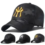 Embroidered Camo Baseball Cap Adjustable Outdoor Sun Hat