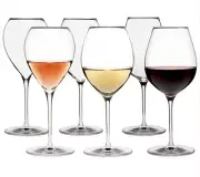 Karen MacNeil’s Flavor First™ Wine Glasses – Variety Set of 6