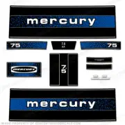 Fits Mercury 1979 7.5HP Outboard Engine Decals
