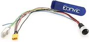 Eonvic Aviation Plug M12 12 Pin Female to RJ45+XT30+ Open 3 Way Power Signal and Data Transfer Cable for DJI Livox LiDAR Mid-360 Mid-70 25cm