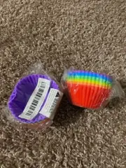 Silicone Cake Muffin Cupcake Liners - Baking Cups & Chocolate Cookie Moulds