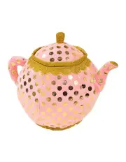[Claris The chicest Mouse in Paris] Little Miss Tea Pot Novelty Cushion in Pink