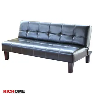RICHOME CH1167 巴塞隆納沙發床(PVC仿皮)(獨立筒) 皮沙發 沙發床 雙人沙發 獨立筒