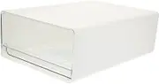 GANAZONO Stackable Desk Storage Box Dorm Accessory Drawer Hips Pet Material Great for Students