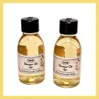 2 x Sabon Shower Oil Patchouli Lavender Vanilla Travel Size 50ml 1.7oz Each