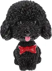 1Pc Shaking Head Dog Decor Cute Puppy Model for Car Dashboard Home Decoration Craft Unique Bobblehead Design for Living Rooms Offices