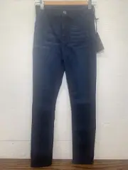 Jen7 Women's Blue Core Ankle Skinny Jeans Pants Size 0