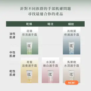 【茶籽堂】荷葉保濕護手霜30mL