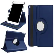 Smart 360 Rotate Leather Case Cover For iPad 9 8 7 6 5 Gen Air 3 2 1 Pro 10.5 - Navy