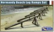 Gecko Models Normandy Beach Log Ramps Set in 1/35 0083 ST (103)