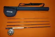 MAXXON STONEFLY FLY COMBO 9ft 6wt ROD TALON REEL WF6F LINE LEADER BACKING w/Case