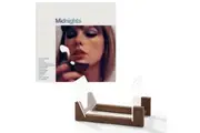 Taylor Swift Midnights Vinyl Album & Crosley Record Storage Display Stand