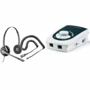 Serene Innovations UA-50 Business Phone Amplifier w/ Binaural Headset