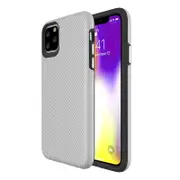 For iPhone 11 Pro Max Case Armour Shockproof Strong Protective Slim Cover Silver