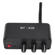 Stereo Audio Preamplifier, Bluetooth 5.0 Tube Preamplifier, 20dB Dual Op Amp ...