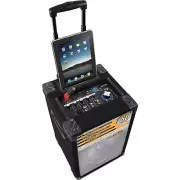 DJ Tech - UCUBE85-MKII - Portable PA System with IOS Dock 4 CH Mixer USB