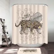 Cool Wild and Dangerous Cheetah Shower Curtain