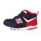 NEWBALANCE 574系列 男女兒童復古慢跑鞋-魔鬼氈-NB N字鞋 FS574HTI 丈青紅