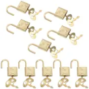 10Pcs Laptop Bag Padlock School Teaching Lock Tool Boxes Padlock Diary Padlock