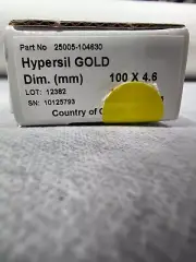 Item number: 25005-104630 HPLC Column Hypersil GOLD C18 100x4.6mm 5µm