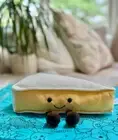 Jellycat Amuseable Brie Cheese - New With Tags - Authenticity Guaranteed