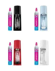 Terra Fizzi Sparkling Water Maker Starter Kit, Multiple Colors SodaStream NEW