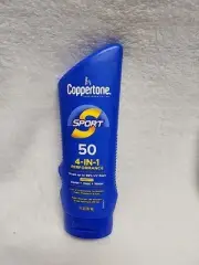 Coppertone Sport 4-In-1 Performance Sunscreen SPF 50, 7 oz Exp 05/25
