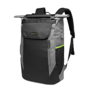 Moki Odyssey Roll-Top Backpack Suitable for 15.6" Laptop - Black