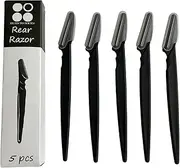 Unisex Rear Razor - Safely Shave and Remove Hair Inside Your Bottom No Cuts, Bumps, Nicks Intimate Shaping Razor and Deplaner - 5 pcs per box