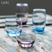 在飛比找樂天市場購物網優惠-ijarl 玻璃水杯牛奶杯加厚 家用創意時尚耐熱便攜簡約 隨