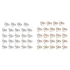 Spring Pearls Napkin Buckles Hotel Napkin Holder for Party Table Diy Decoration