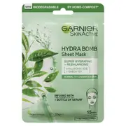 Garnier Hydra Bomb Green Tea Serum Sheet Mask